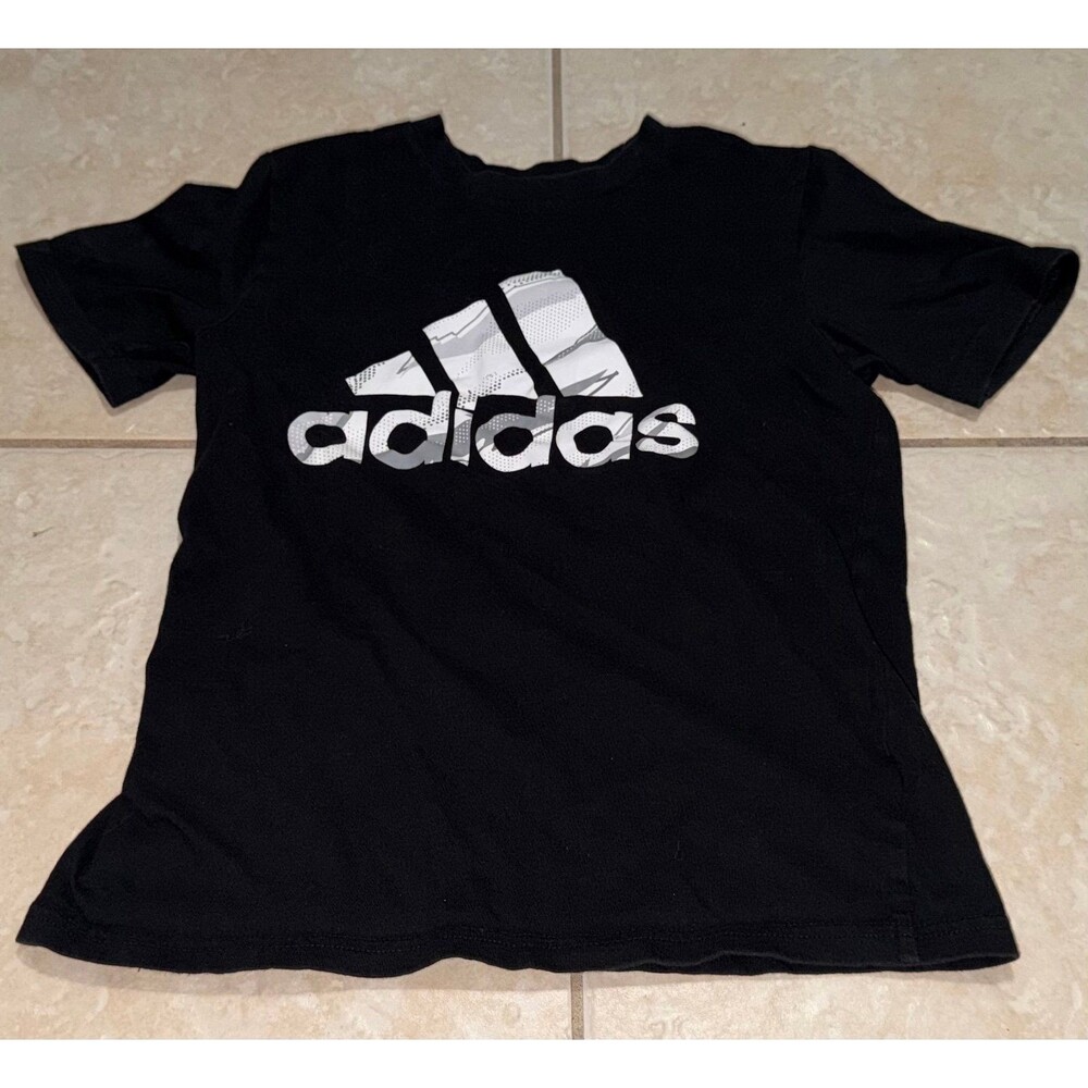 Adidas Boys T-Shirt with Camo Logo